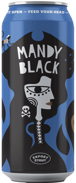 Strange Brew Mandy Black Export Stout 440ml